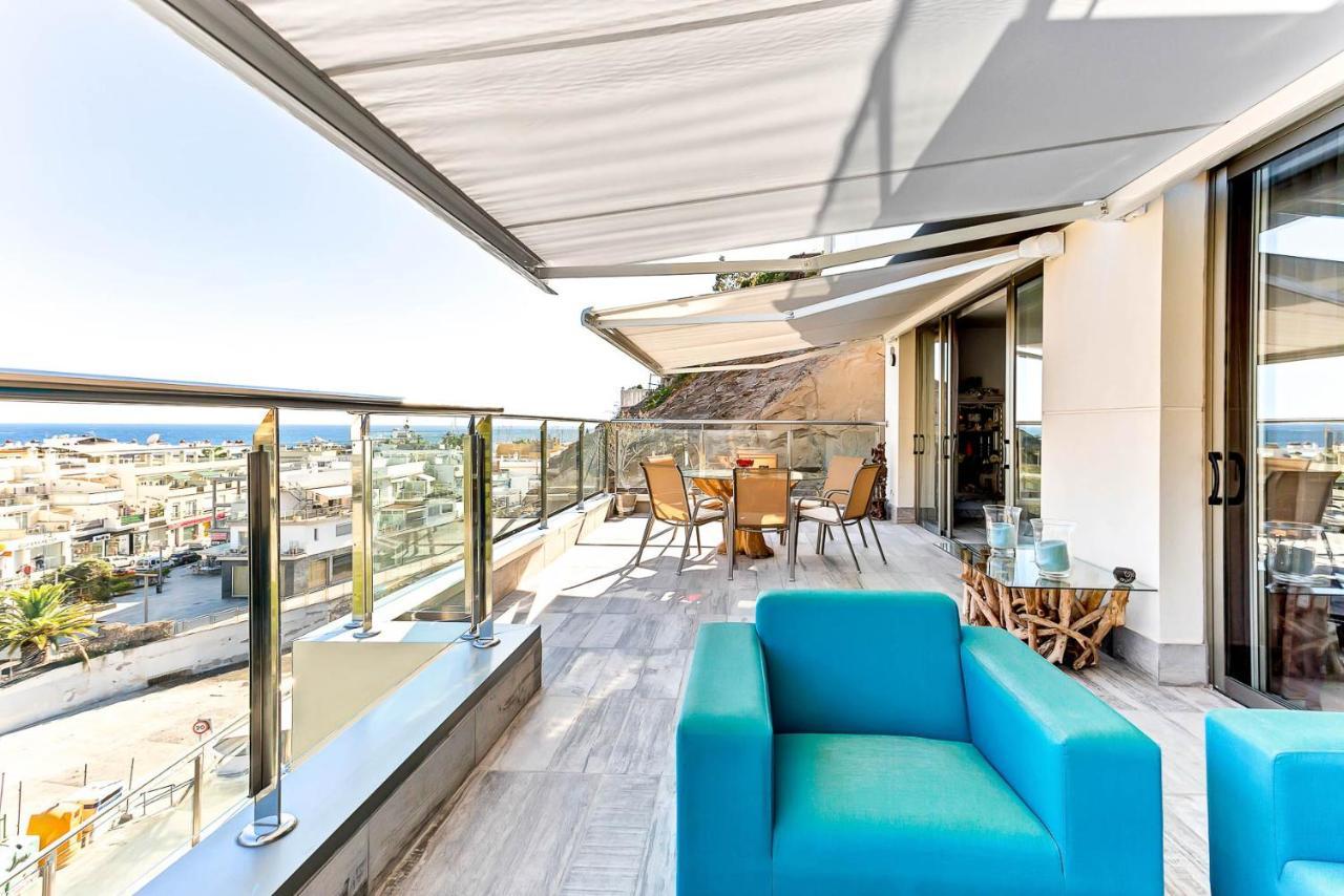 Rivera Del Puerto Luxury Penthouse With Great Terrace And Sea View 莫甘海滩 外观 照片