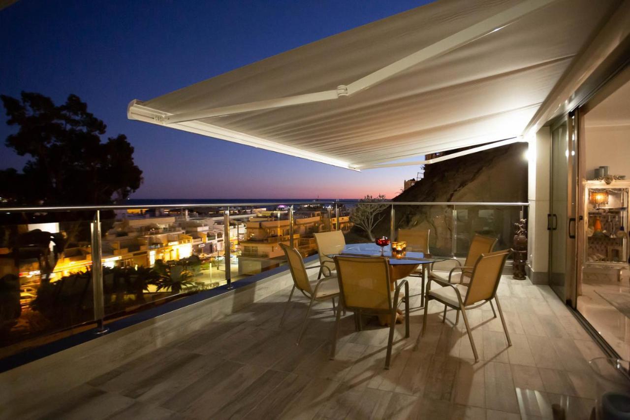Rivera Del Puerto Luxury Penthouse With Great Terrace And Sea View 莫甘海滩 外观 照片