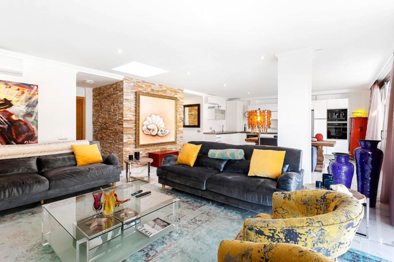 Rivera Del Puerto Luxury Penthouse With Great Terrace And Sea View 莫甘海滩 外观 照片