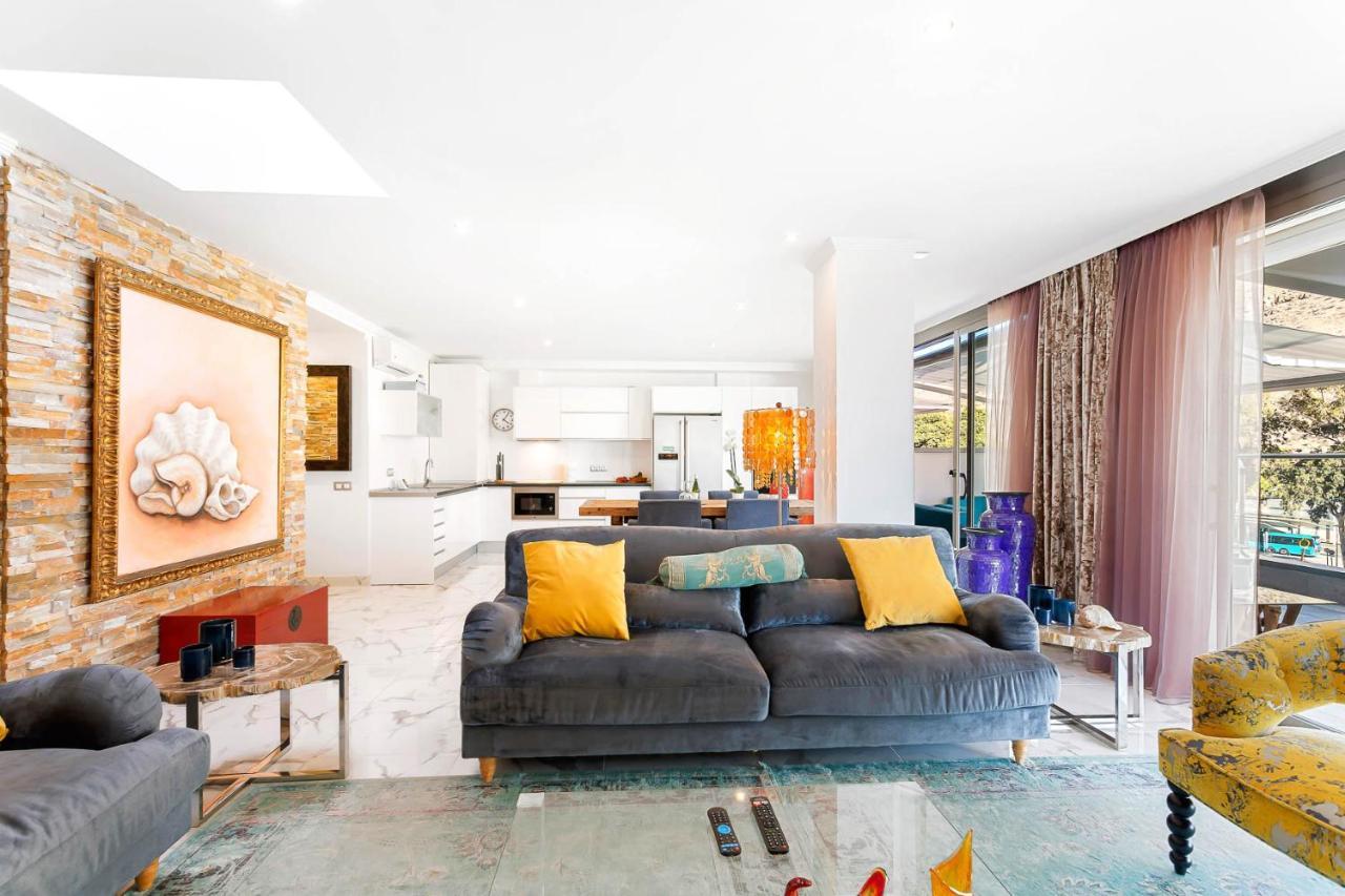 Rivera Del Puerto Luxury Penthouse With Great Terrace And Sea View 莫甘海滩 外观 照片