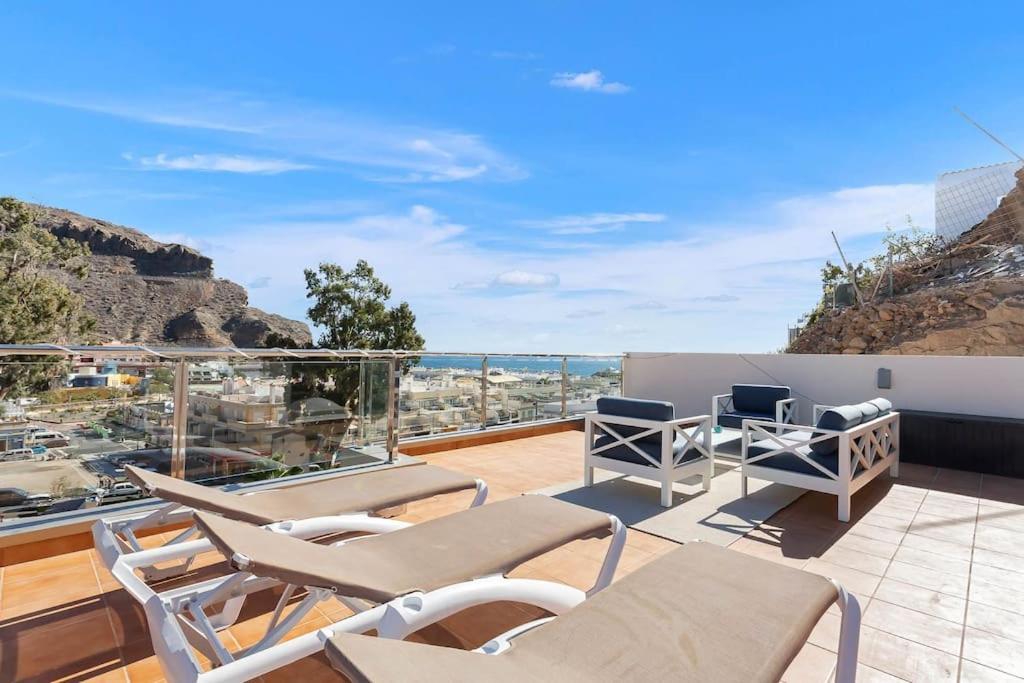 Rivera Del Puerto Luxury Penthouse With Great Terrace And Sea View 莫甘海滩 外观 照片